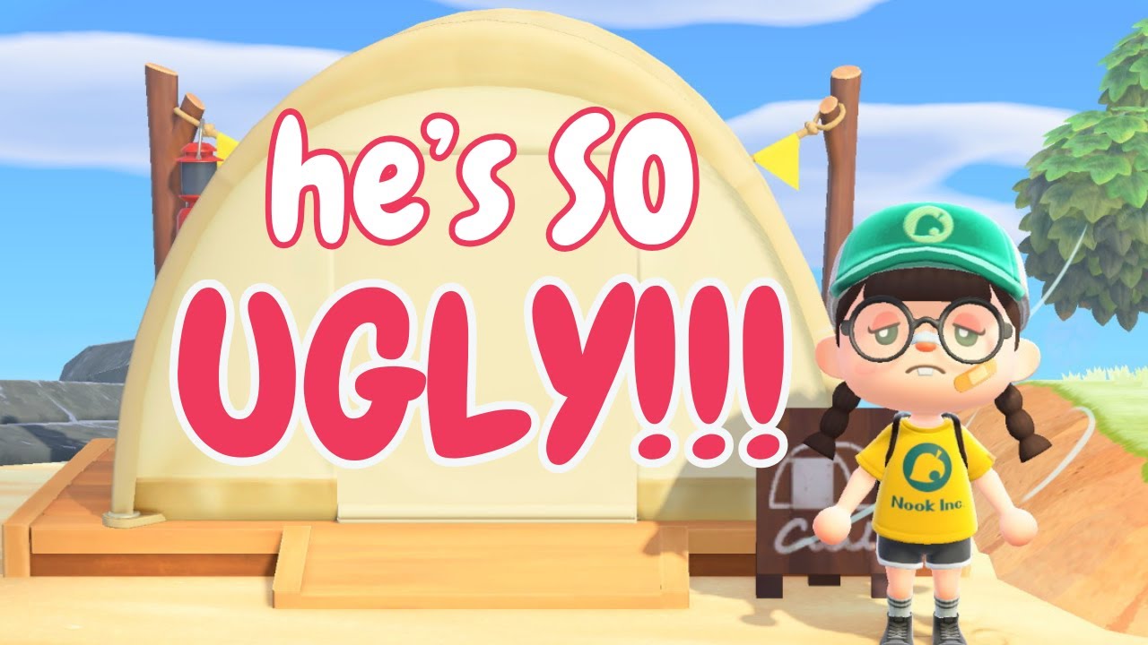 this campsite villager just ruined my island...