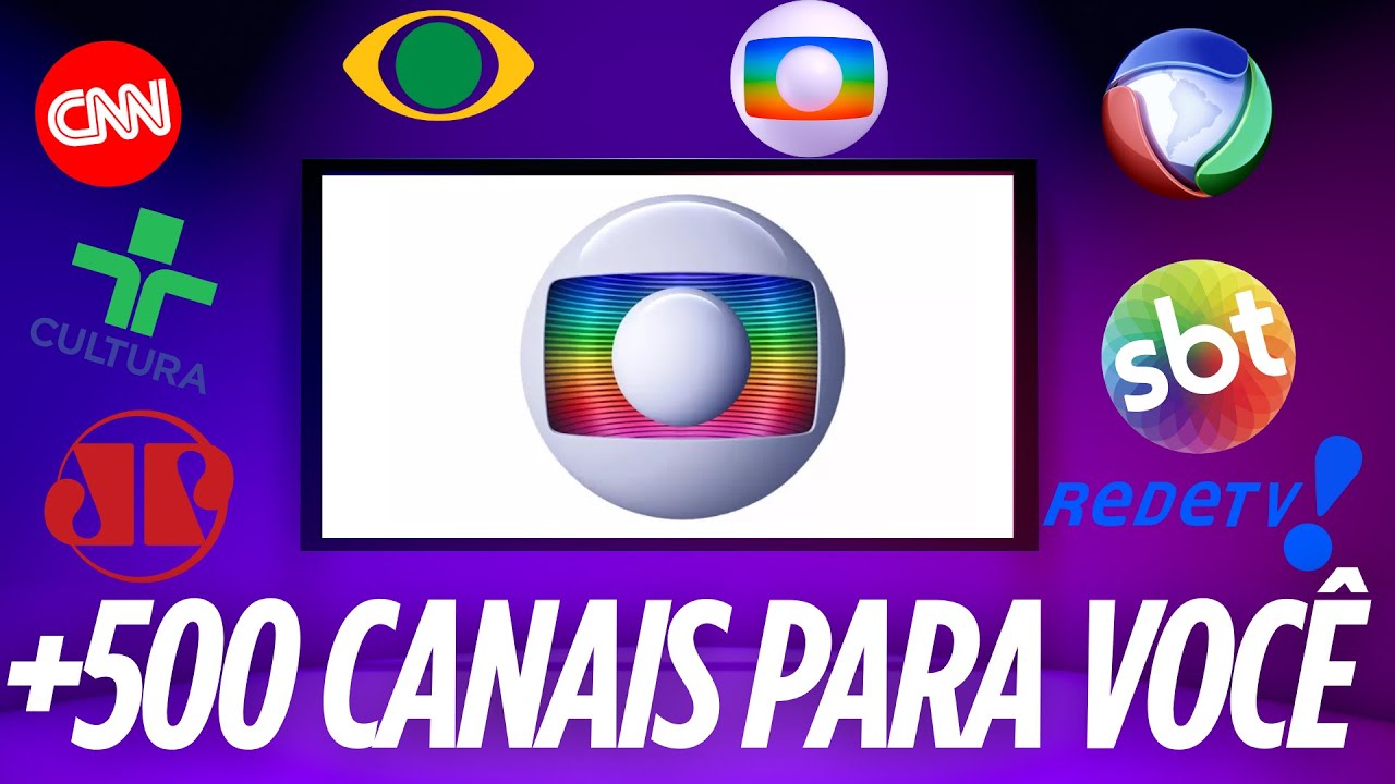 Aplicativo de Canais de TV Aberta Gratuitos (Sem Antena) Via Internet!