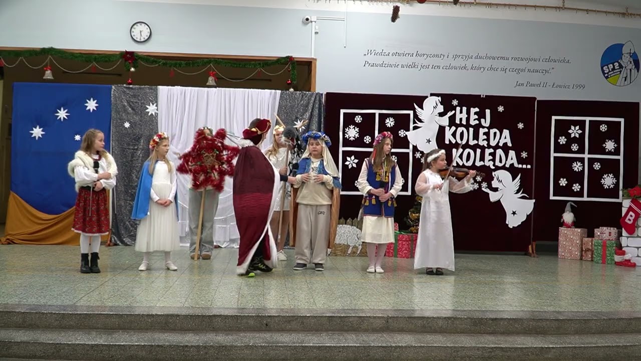 Scenka kolędników misyjnych