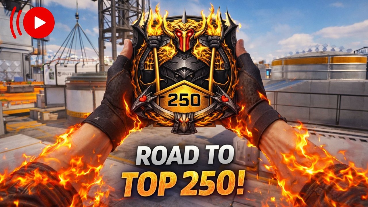 🚨 ROAD TO TOP 250 🔥 NEW MAPS 👑 BO7 RANKED PLAY