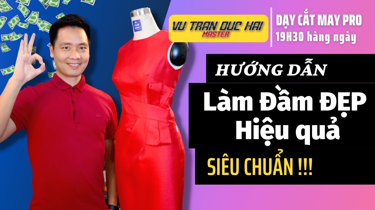 08 - Hướng dẫn Thiết kế Đầm 3D ĐẸP HIỆU QUẢ / How to design BEAUTIFUL, FASTEST 3D Dress