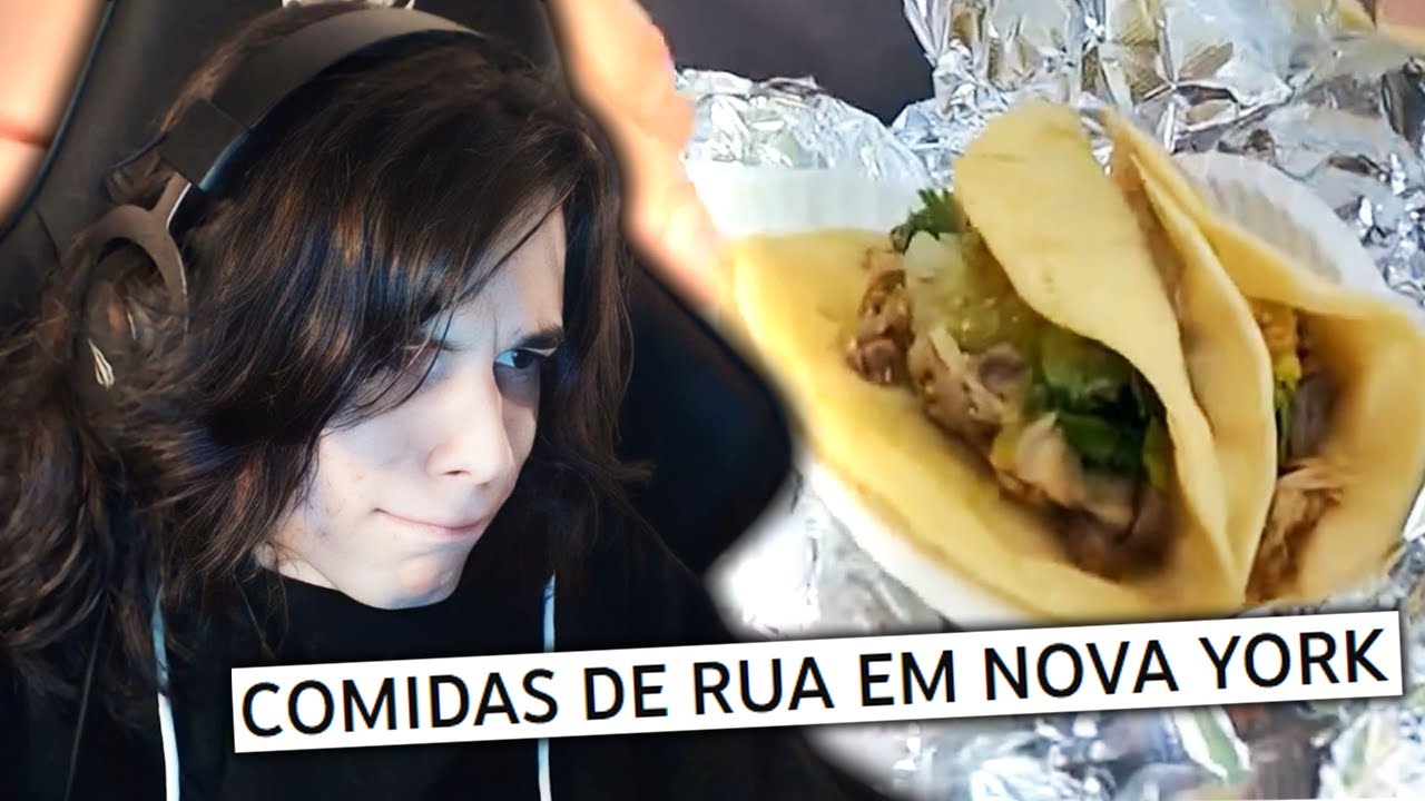 UMILD REAGE A COMIDAS DE RUA DE NOVA YORK (Mundo Sem Fim)