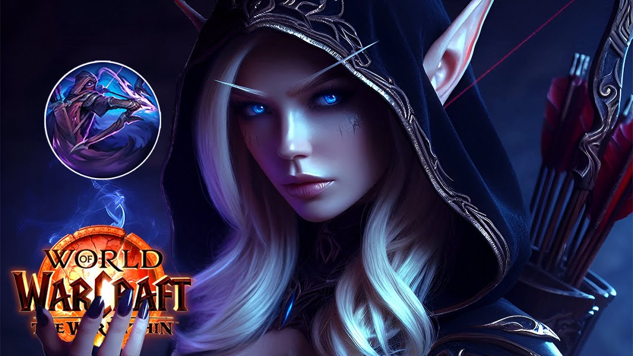 NEW Dark Ranger Do LOOK Better... A Visual Look - World of Warcraft: The War Within