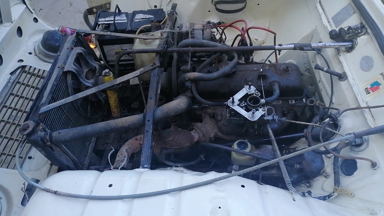 Renault 4 gtl first start after 6 years
