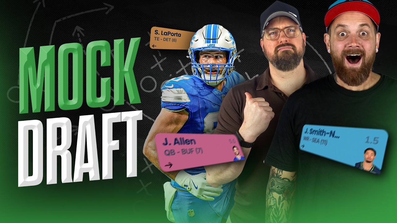 Mock Draft Show! + Big-Time Values | Fantasy Football 2026 - Ep. 1934