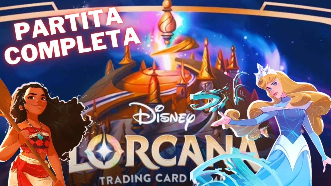 Disney Lorcana : Partita Completa + Tutorial (Gameplay)