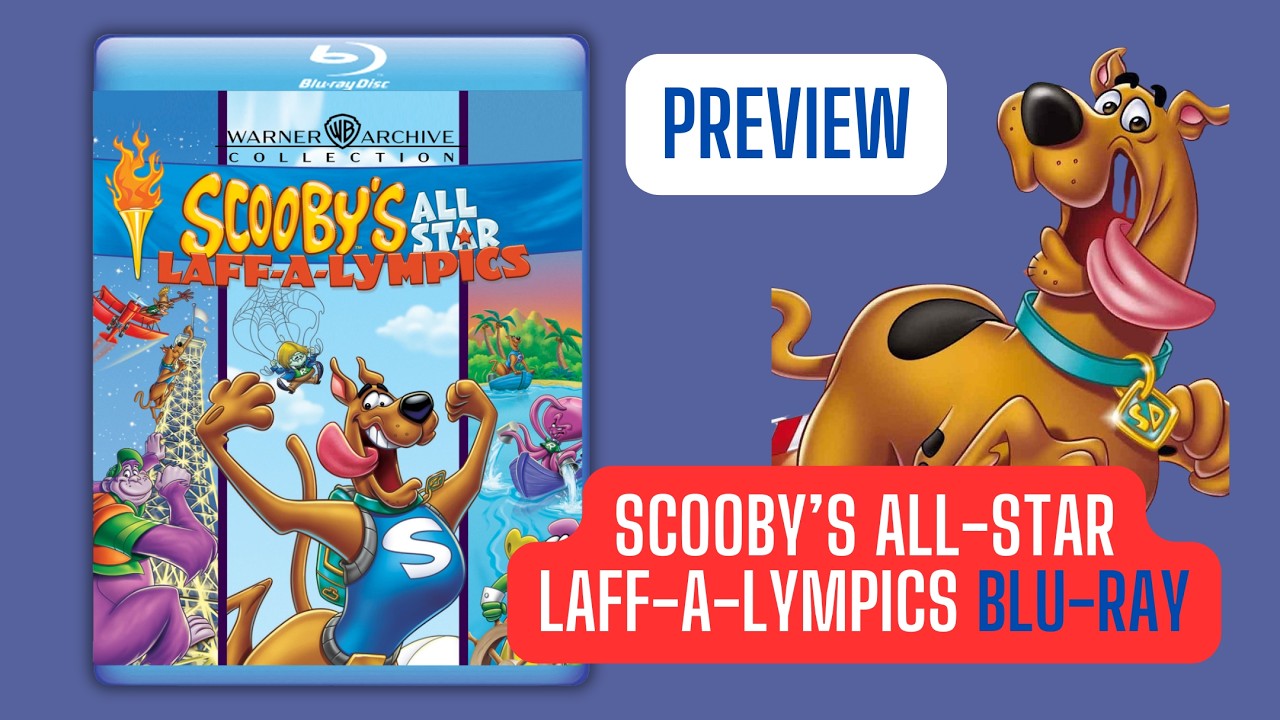 ЭКСКЛЮЗИВНЫЙ ПРЕДПРОСМОТР! Звездная лимпиада Скуби #bluray #cartoon #scoobydoo #animation