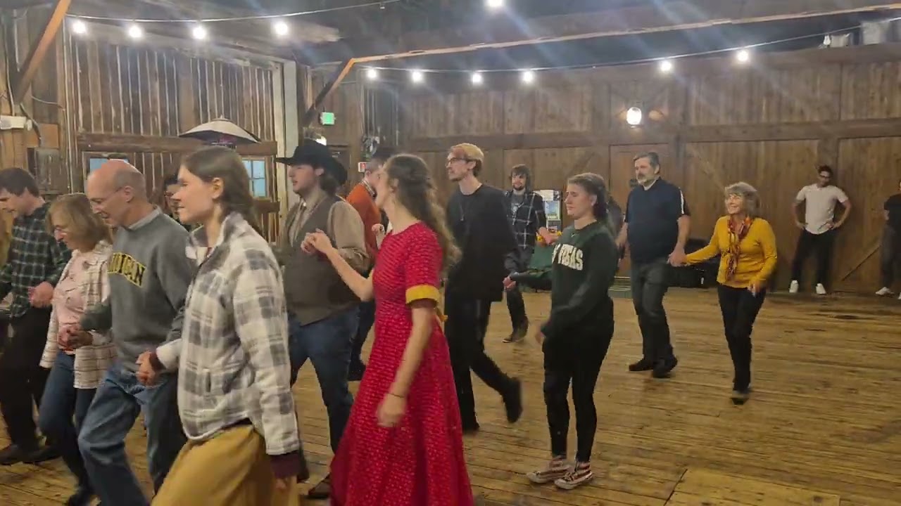 Tollgate Farm Contra Dance, Nov 2025, Novi MI, called by David Smith 2