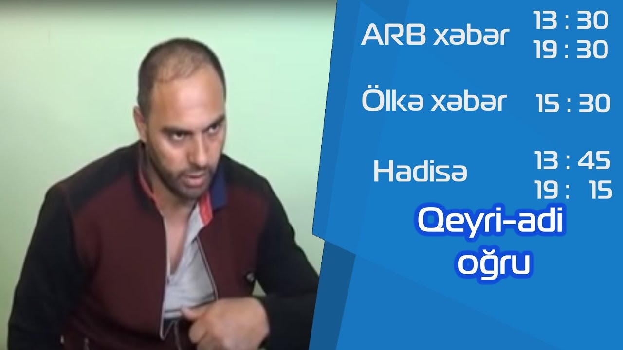 Semkirde qeyri-adi ogru - ARB TV