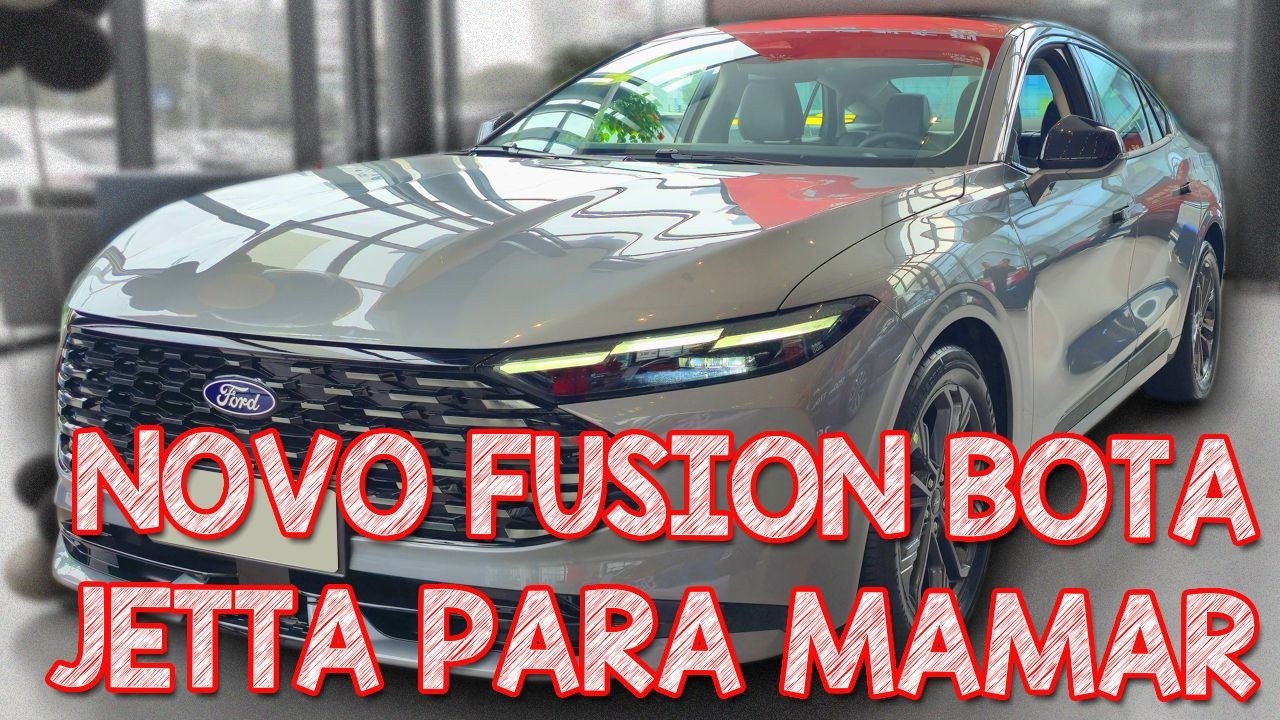 NOVO FUSION 2026 BOTA JETTA PRA MAMAR E CUSTA MENOS! Avalia&ccedil;&atilde;o Ford Fusion 2026