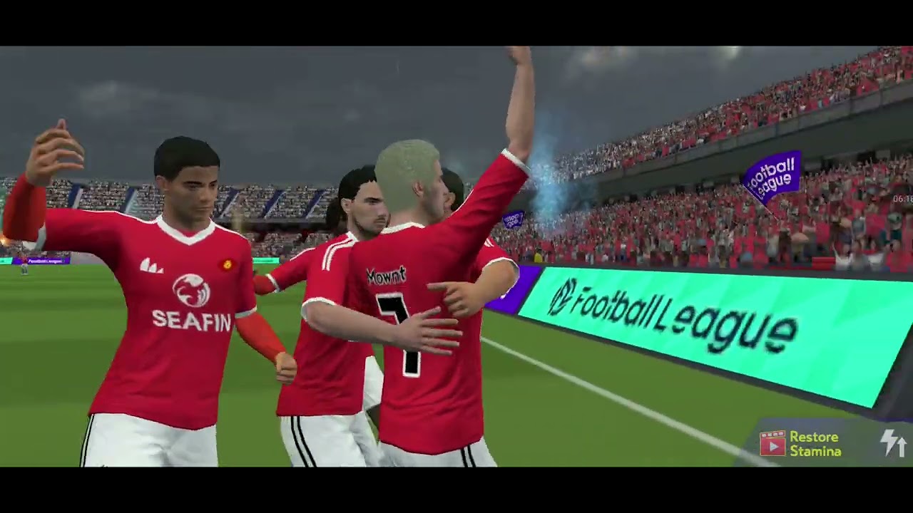 Real Madrid 2018 - Manchester United 2025. Football League 2025.