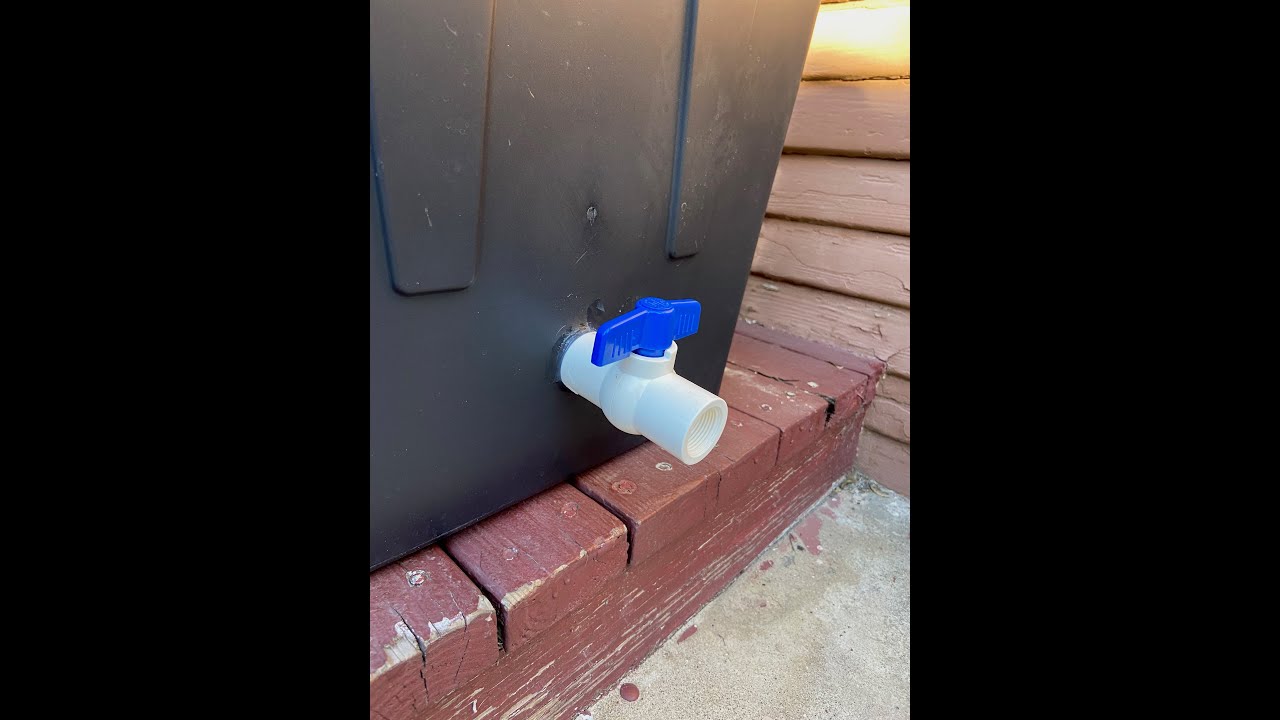 Add Spout for Plastic Bin / Cost Effective Ice Bath