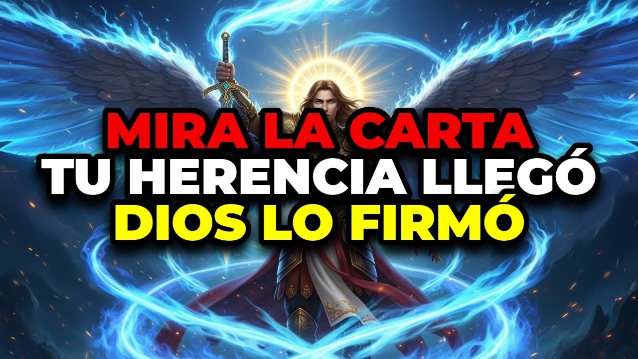 🔴 EL ARCÁNGEL MIGUEL SELLÓ TU HERENCIA: ABRE LA CARTA DIVINA QUE CAMBIARÁ TU VIDA PARA SIEMPRE