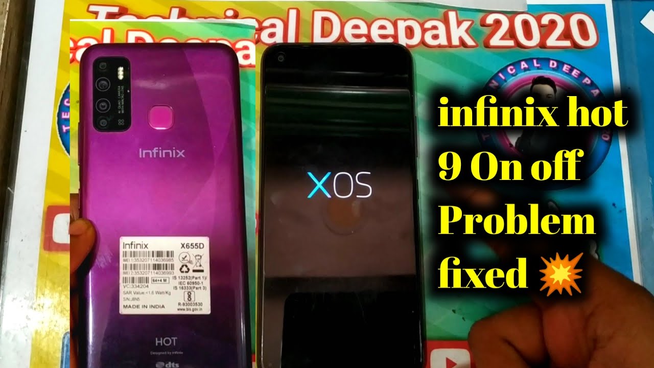 infinix hot 9 On off Problem fixed 💥 infinix Reset Reboot Problem solve