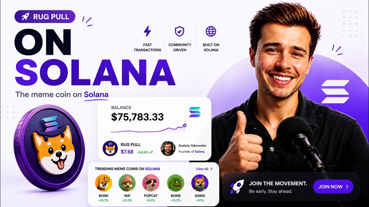 Rug Pull Solana : How To Launch a Meme Coin (With Proof)