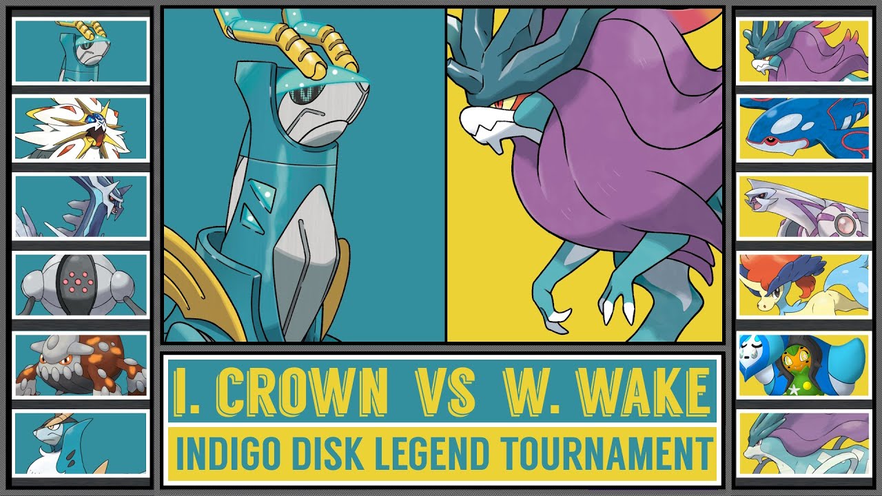IRON CROWN vs WALKING WAKE | Indigo Disk Legendary Pokémon Tournament [Battle #2]