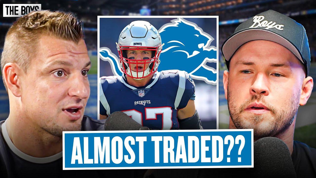 Rob Gronkowski Says He Was ALMOST TRADED To Detroit Lions From New England Patriots | Bussin'
