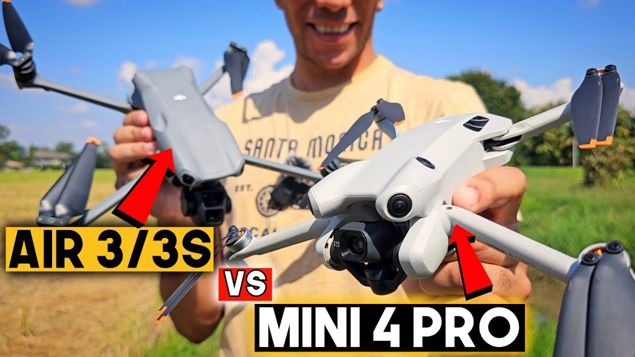 Air 3/3S или Mini 4 Pro — какой дрон купить?