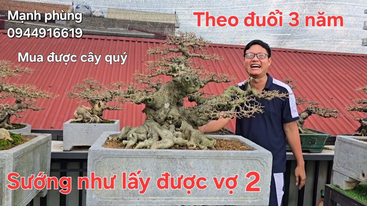 Mạnh Phùng mua được cây quý sướng như lấy được vợ 2 cười típ mắt 