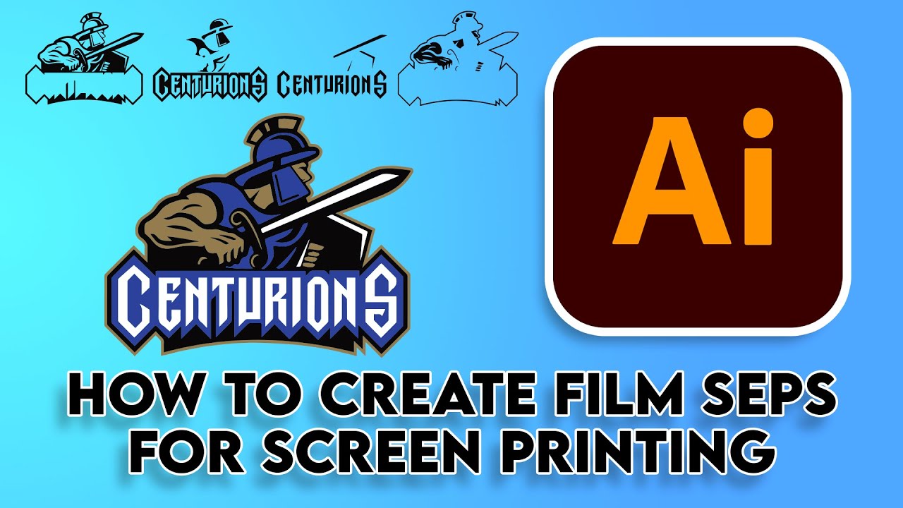 Screen Printing Spot Separations in Illustrator from a raster image