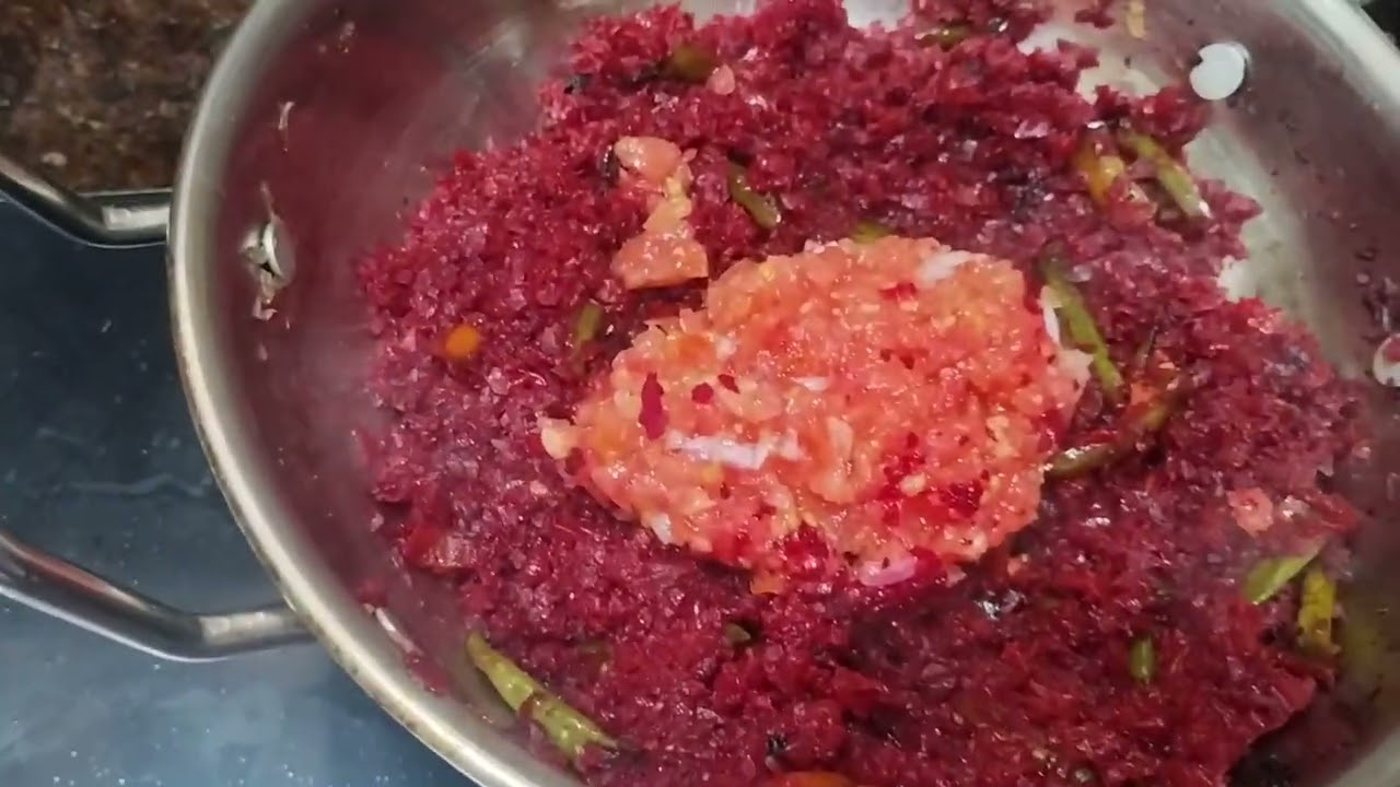 Healthy simple beetroot curry 😋