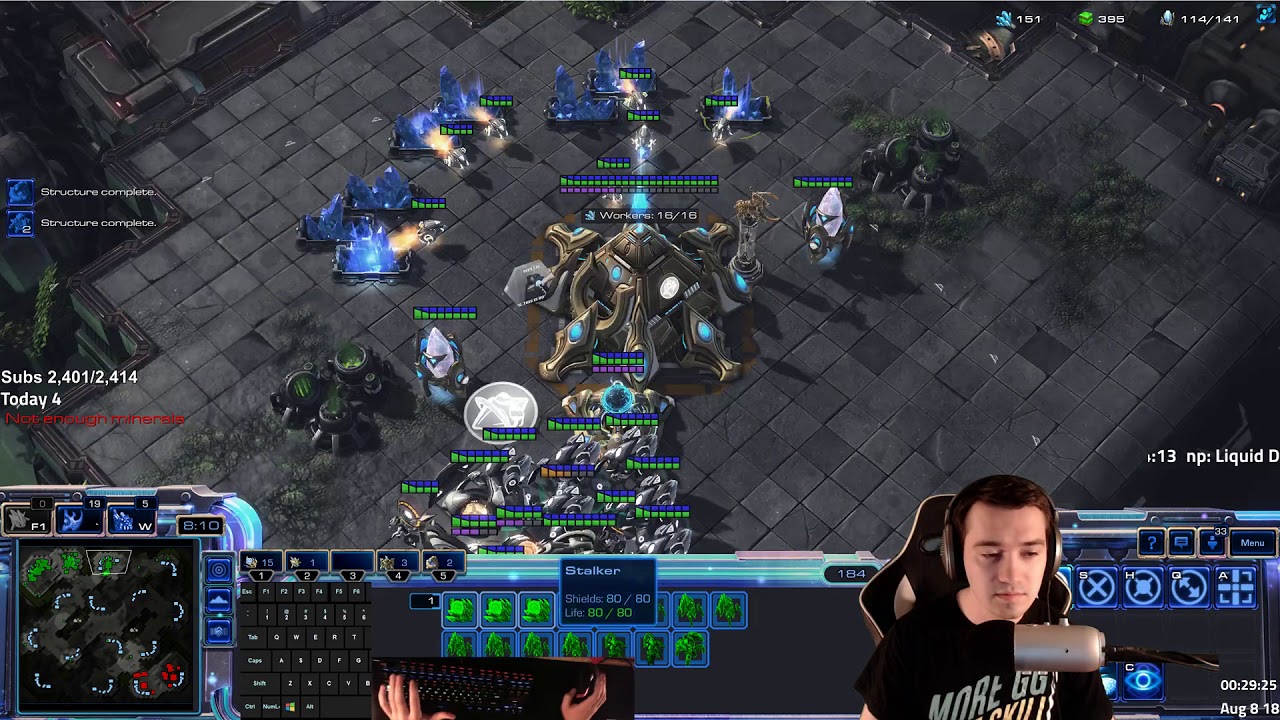 Starcraft 2 - Master Tier 1+ Random (Terran, Zerg & Protoss) Ladder & Commentary