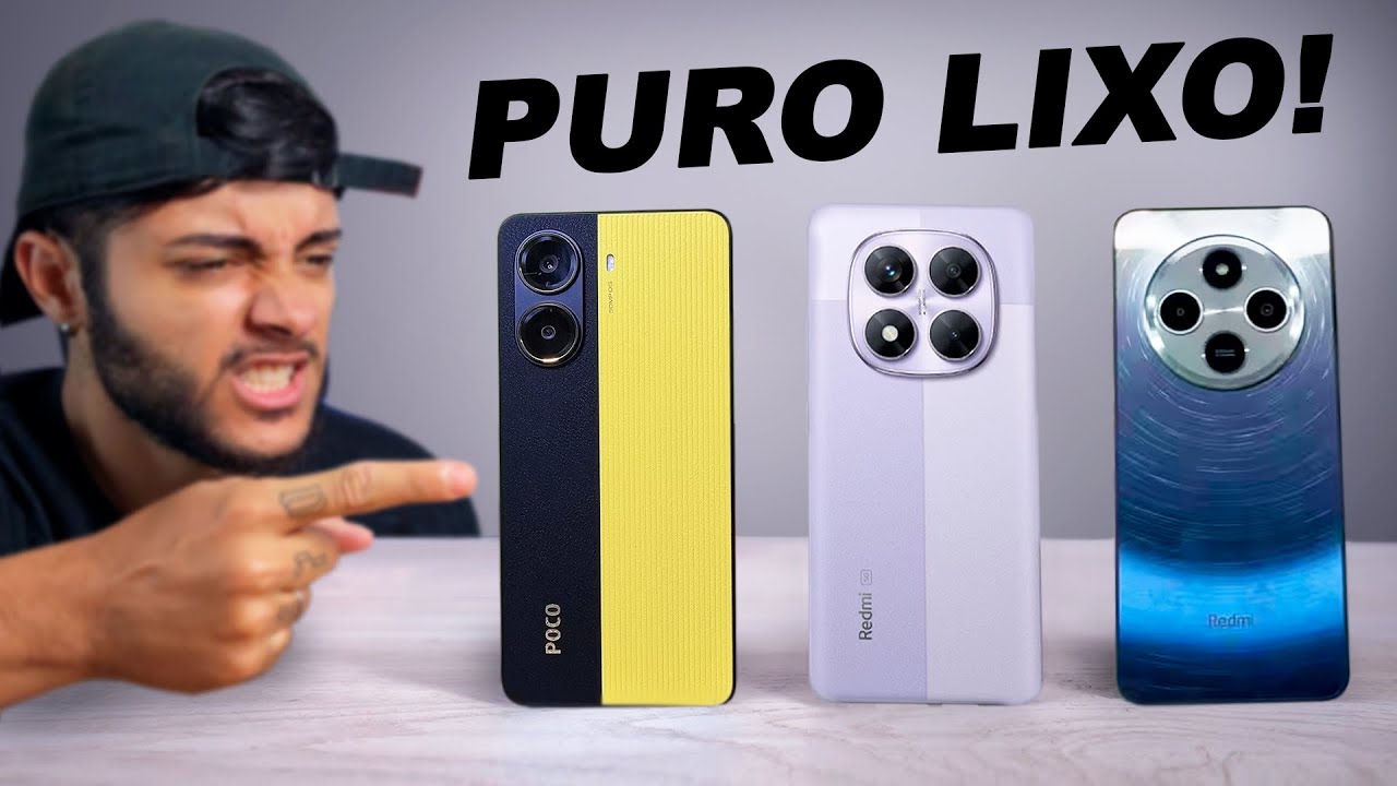 5 CELULARES para N&Atilde;O COMPRAR da XIAOMI (N&Atilde;O SEJA BURRO)