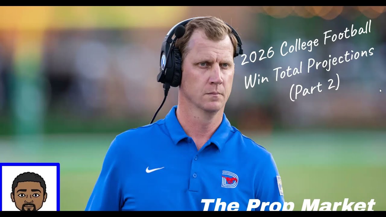 2026 College Football Season Win Totals (Part 2)