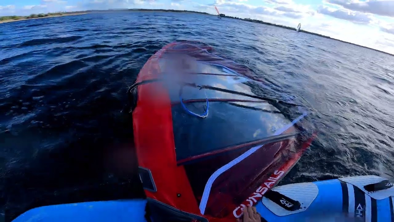 4k Windfoil Lac de la forêt d'orient