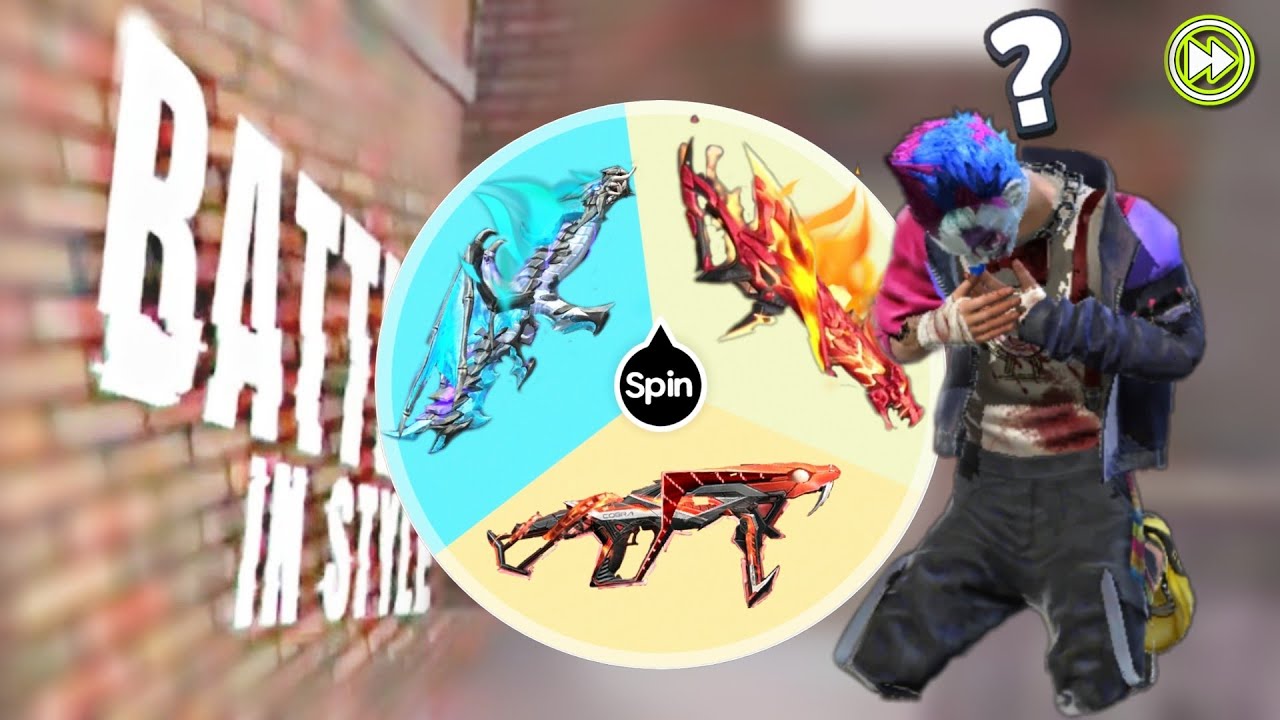 USING SPINNING WHEEL FOR CHOOSING GUN ||PART-2 ||RJ ROCK