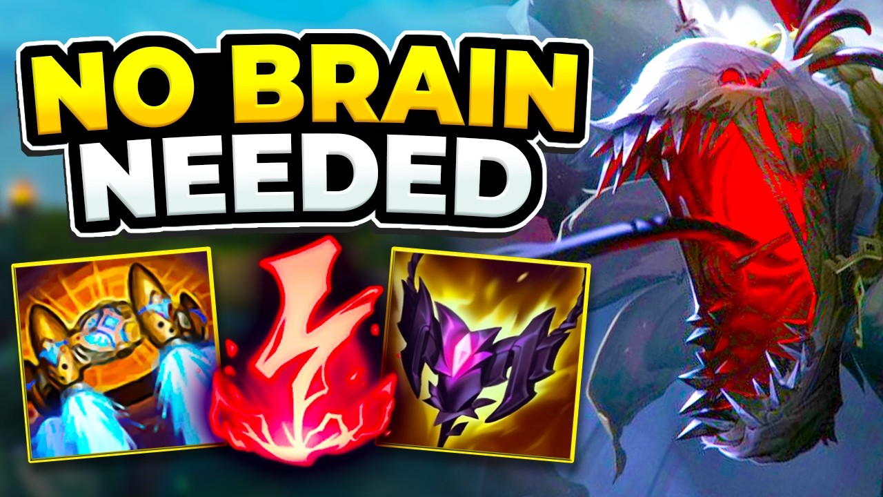 NO BRAIN NEEDED WITH THIS FIDDLE JUNGLE BUILD! ( NO SKILL REQUIRED)