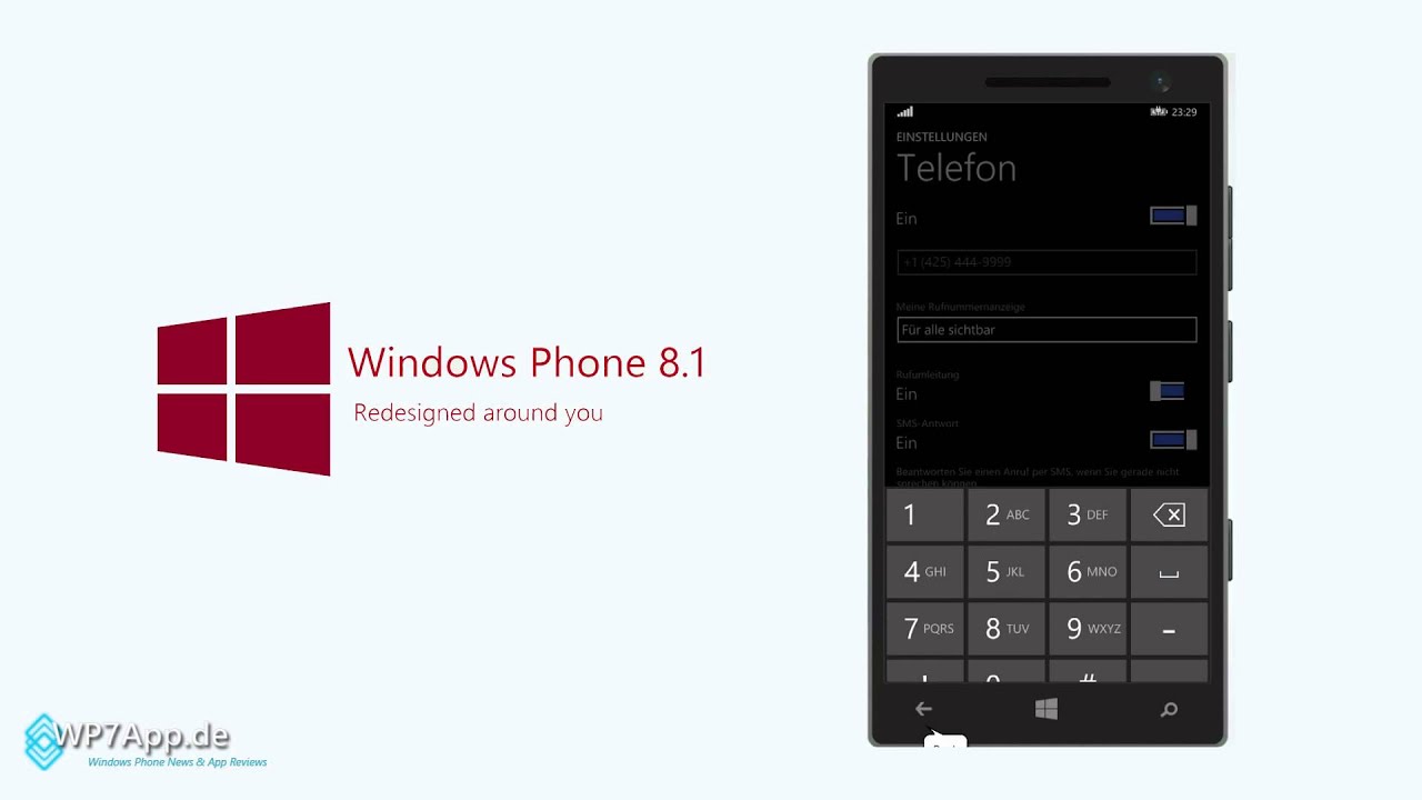Windows Phone 8.1 - Telefon