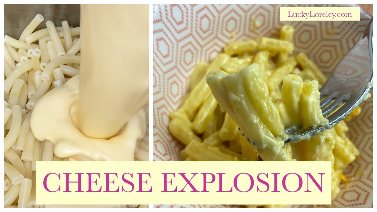 How to make creamy Macaroni and Cheese BEWARE! CHEESE EXPLOSION!