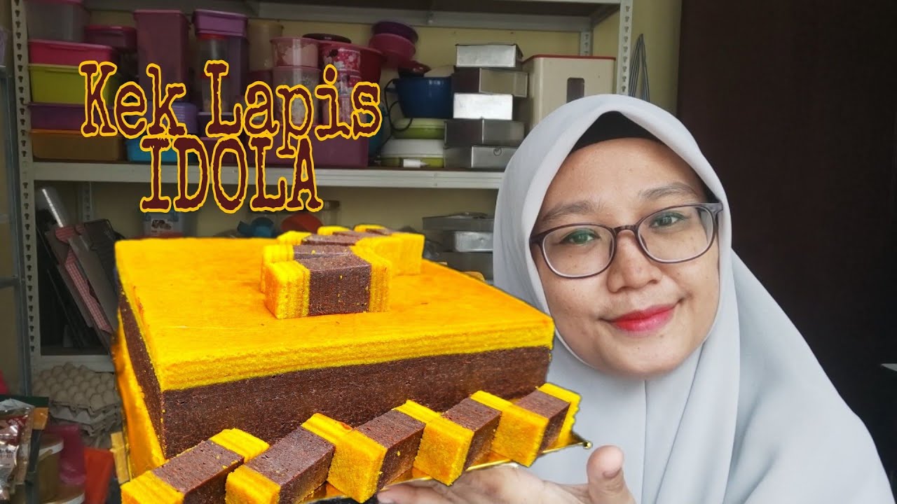 Kek Lapis Idola | Lembab & enak