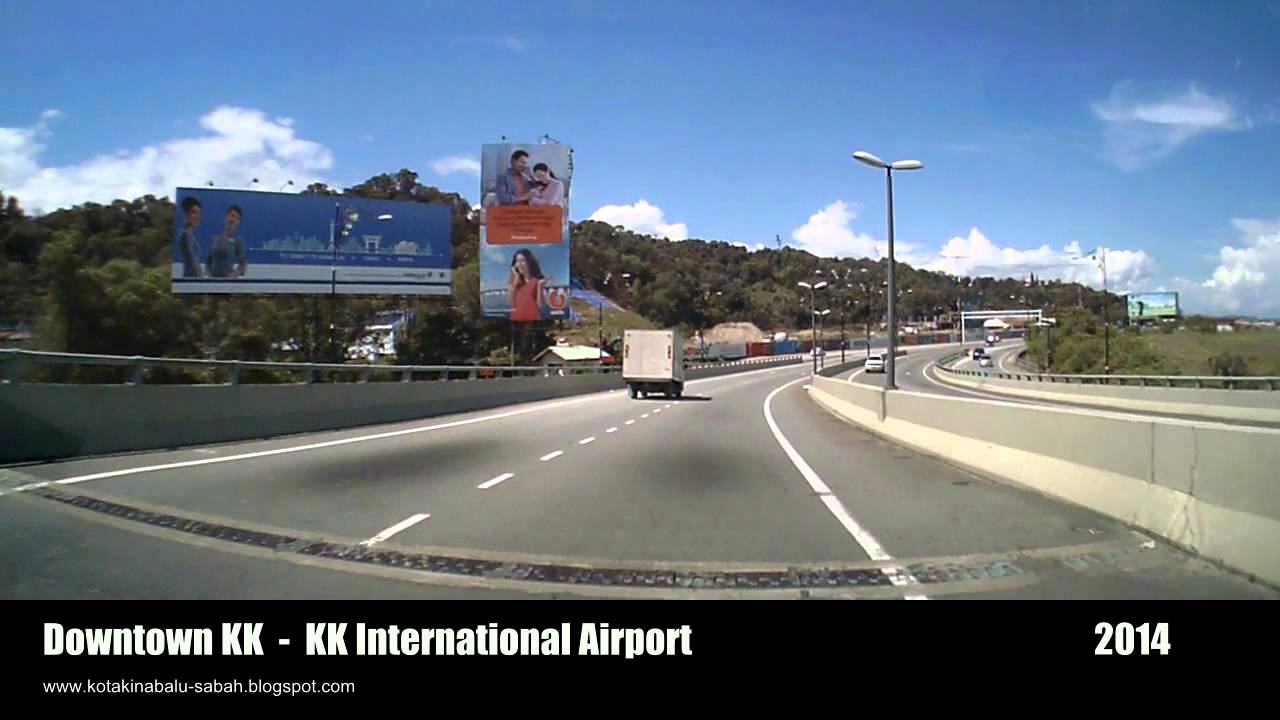 Downtown Kota Kinabalu to Kota Kinabalu International Airport