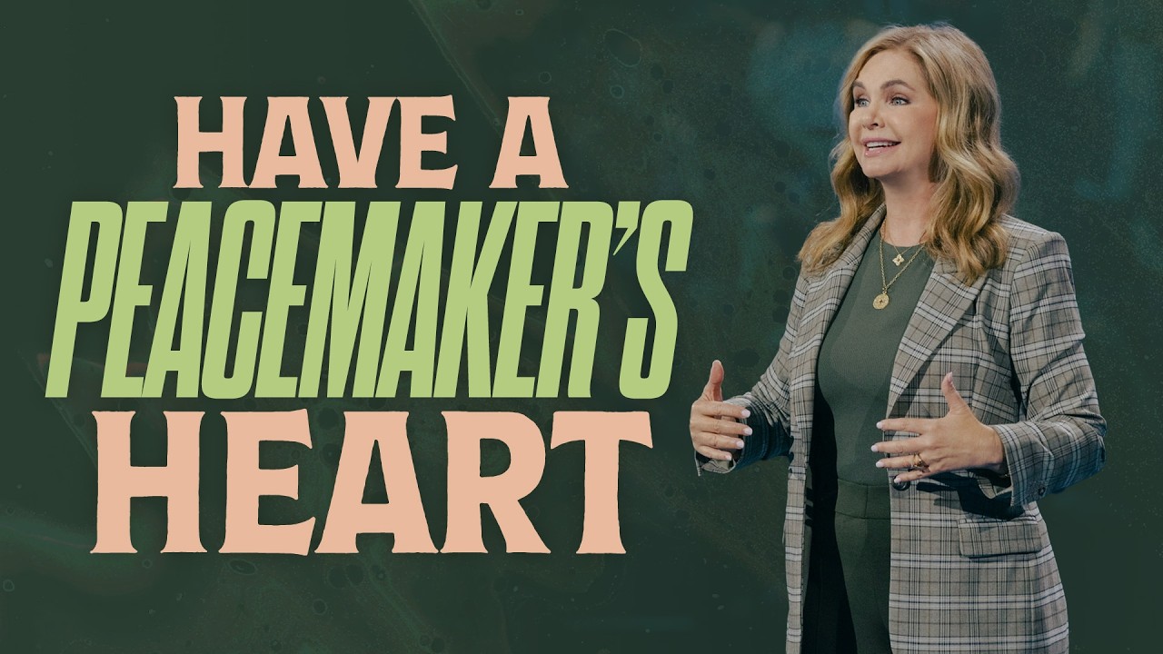 Have A Peacemaker's Heart | Victoria Osteen
