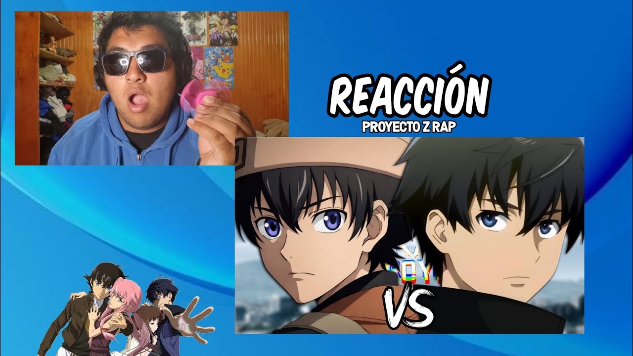 Eiji Hoshimiya vs Yukiteru Amano. Épicas Batallas de Rap de Proyecto | Wisma |ft. Pyro.  Reacción