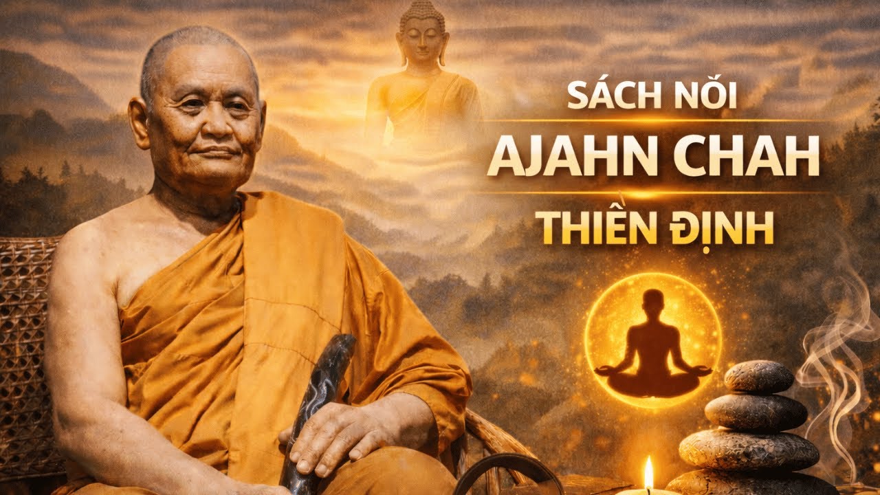 Sách Nói Suối Nguồn Tâm Linh – Thiền Định | Ajahn Chah Dạy Tĩnh Tâm, Buông Bỏ & Giác Ngộ | Nên Nghe