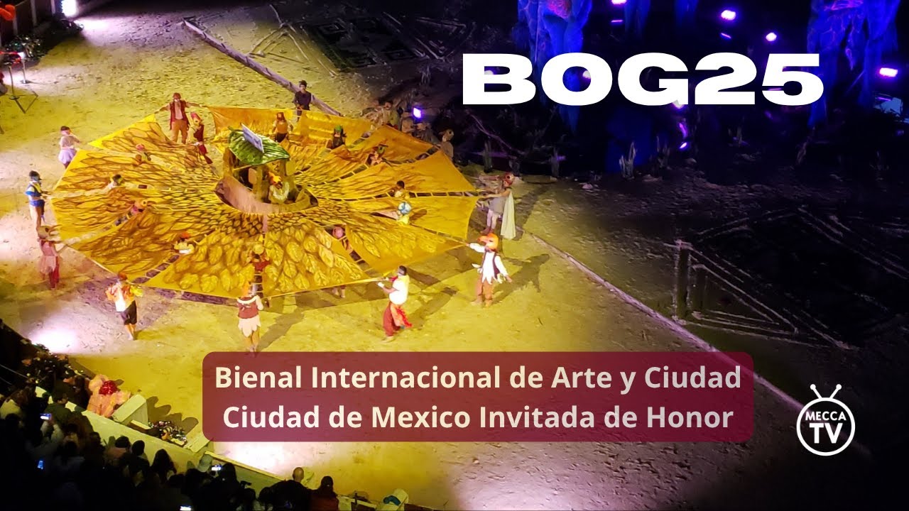 BOG25.  Bienal Internacional de Arte y Ciudad en Bogotá.  Inauguración