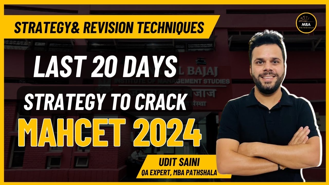 MHCET 2024 Last 20 Days Strategy | Exam Dates | Important Topics | Complete Syllabus #cetexam #cuet