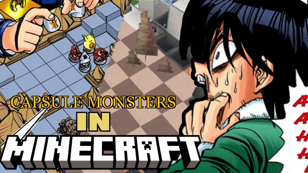 Capsule Monster Chess in MINECRAFT