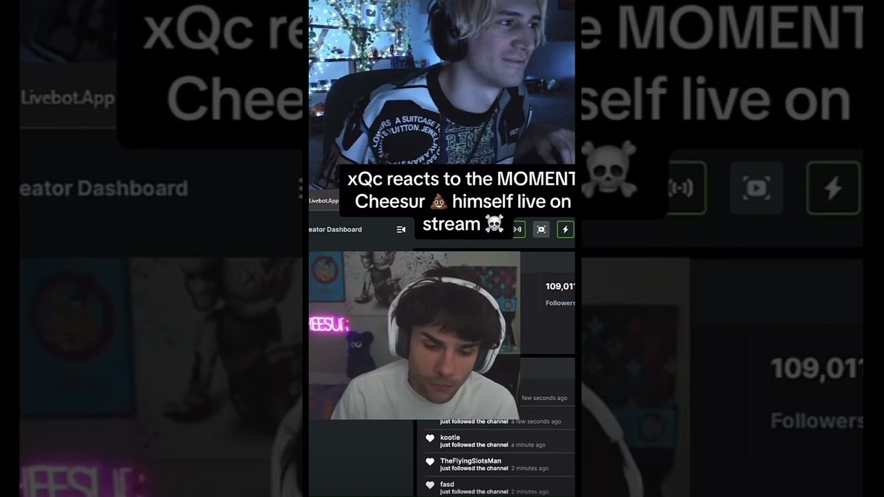 Bro pooped his pants 😭😭😭 #xqc #xqcreact #xqctiktok #xqcowxqcclips #chessur #clipstwitch #twitch