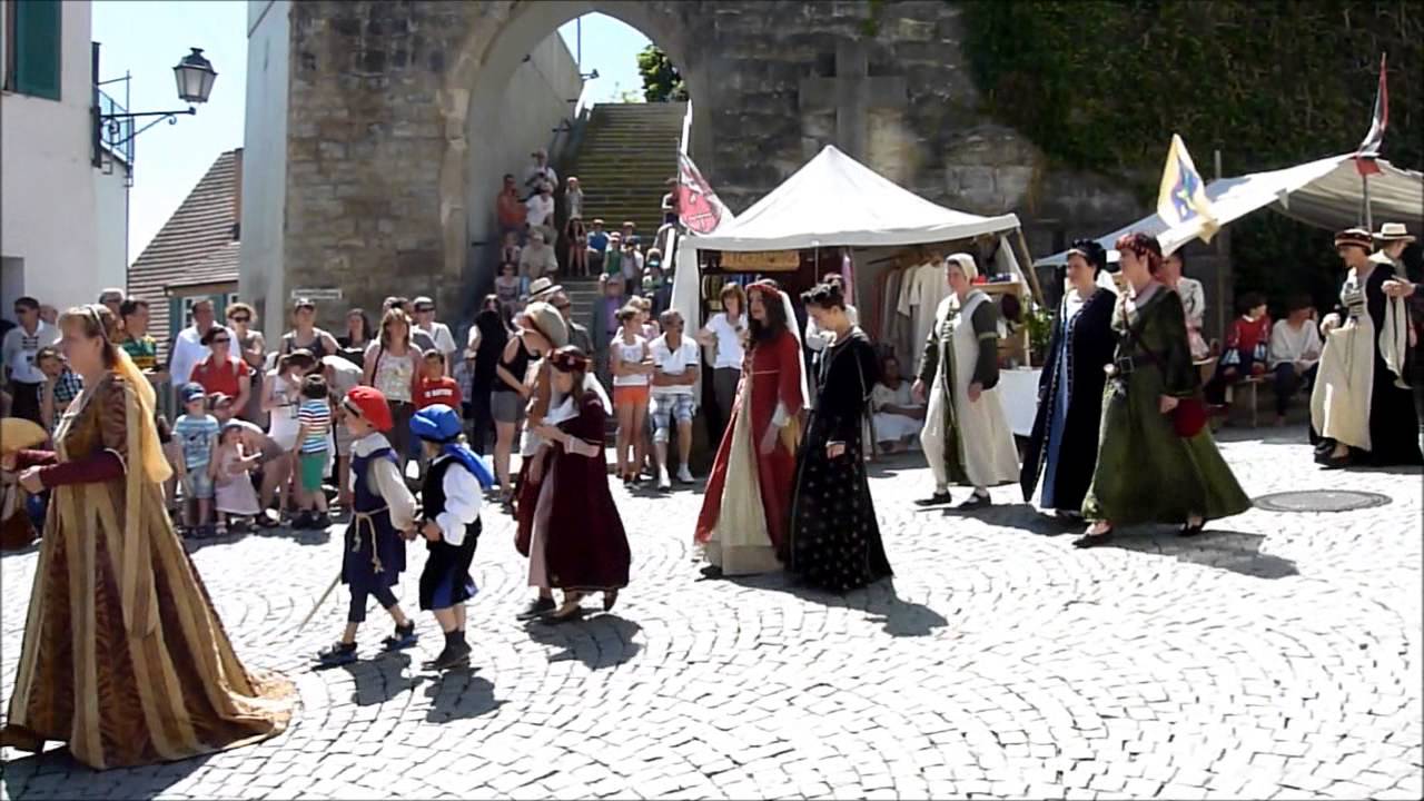 Maximilian Ritterspiele Horb 2013 - Der Festumzug mit allen Teilnehmern
