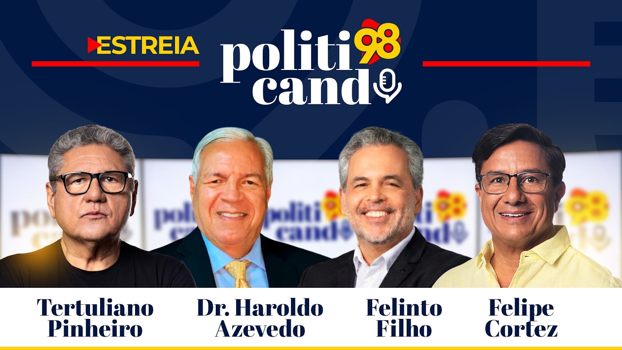 🔵 Politicando - 14/03/2026 - ENTREVISTA COM Dr. HAROLDO AZEVEDO E FELINTO FILHO