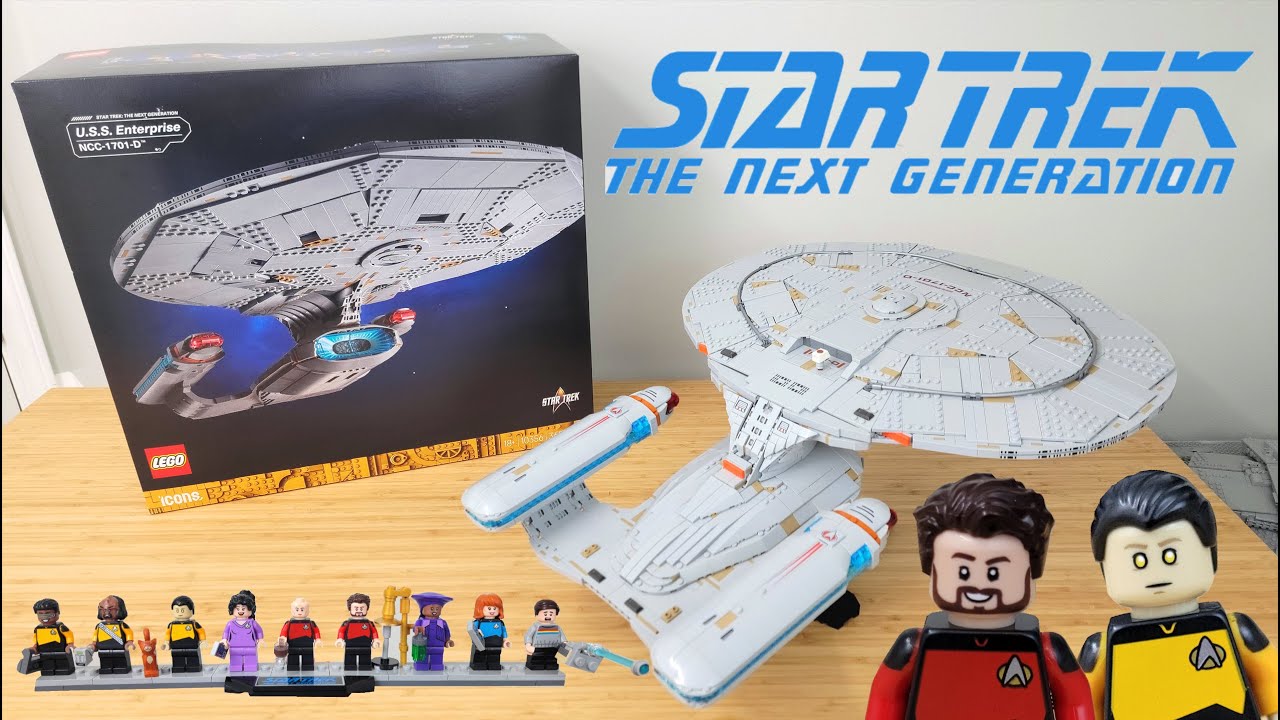 LEGO USS ENTERPRISE NCC 1701-D #10356 | Полный обзор