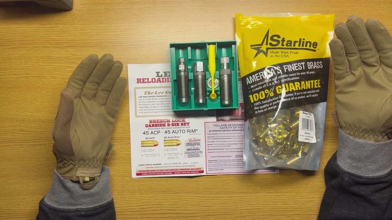 45 ACP Reloading Journal Episode 1