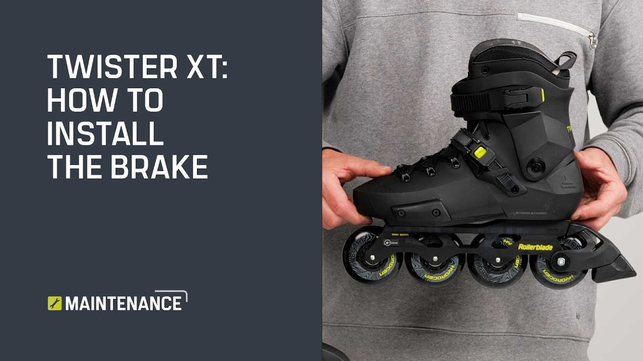 Twister XT: How to install the brake