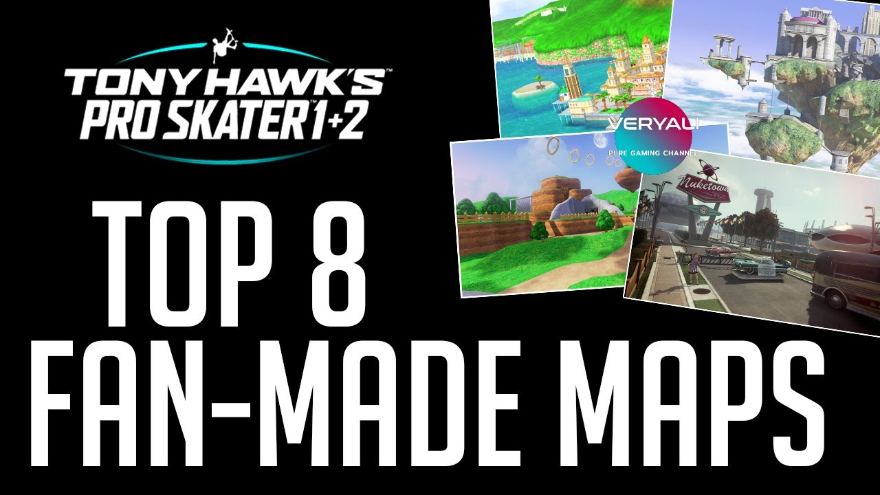 8 MUST TRY INCREDIBLE THPS 1+2 Custom Parks! (Including Mario 64, COD Black Ops, SSB)