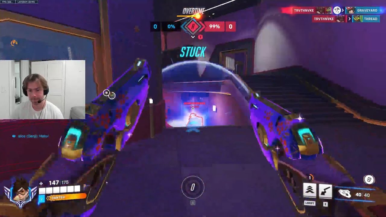 NEW MAP AATLIS! DANTEH TRACER OVERWATCH 2 SEASON 17 TOP 500 GAMEPLAY