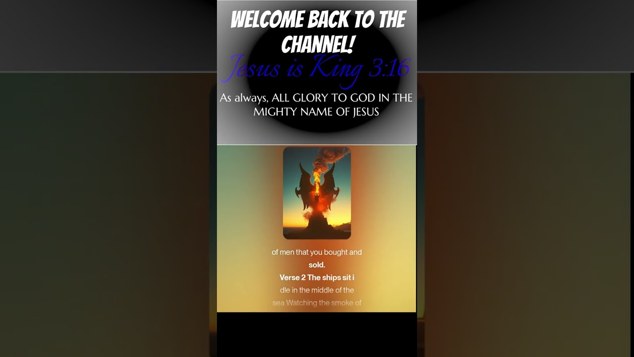 Revelation 18 Come out My Children 
